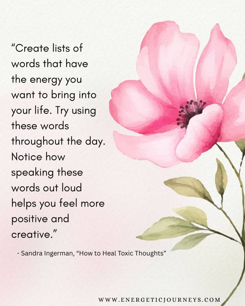 Create Lists of Words That Have the Energy You Want to Manifest in Your Life